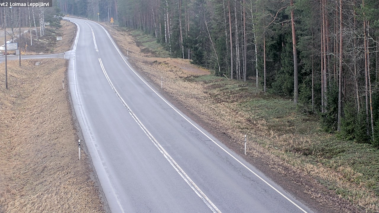 Weather Camera Image Road 2 Loimaa, Leppijärvi, Loimaa, Varsinais-Suomi