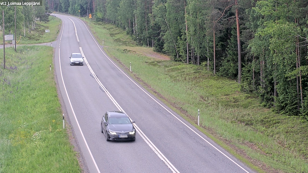Kelikamerat Kuva Tie 2 Loimaa, Leppijärvi, Loimaa, Varsinais-Suomi