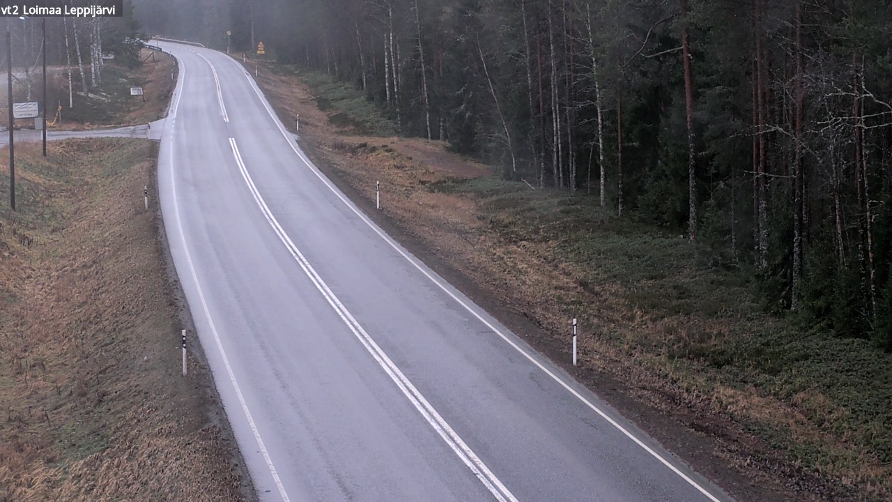 Weather Camera Image Väg 2 Loimaa, Leppijärvi, Loimaa, Varsinais-Suomi