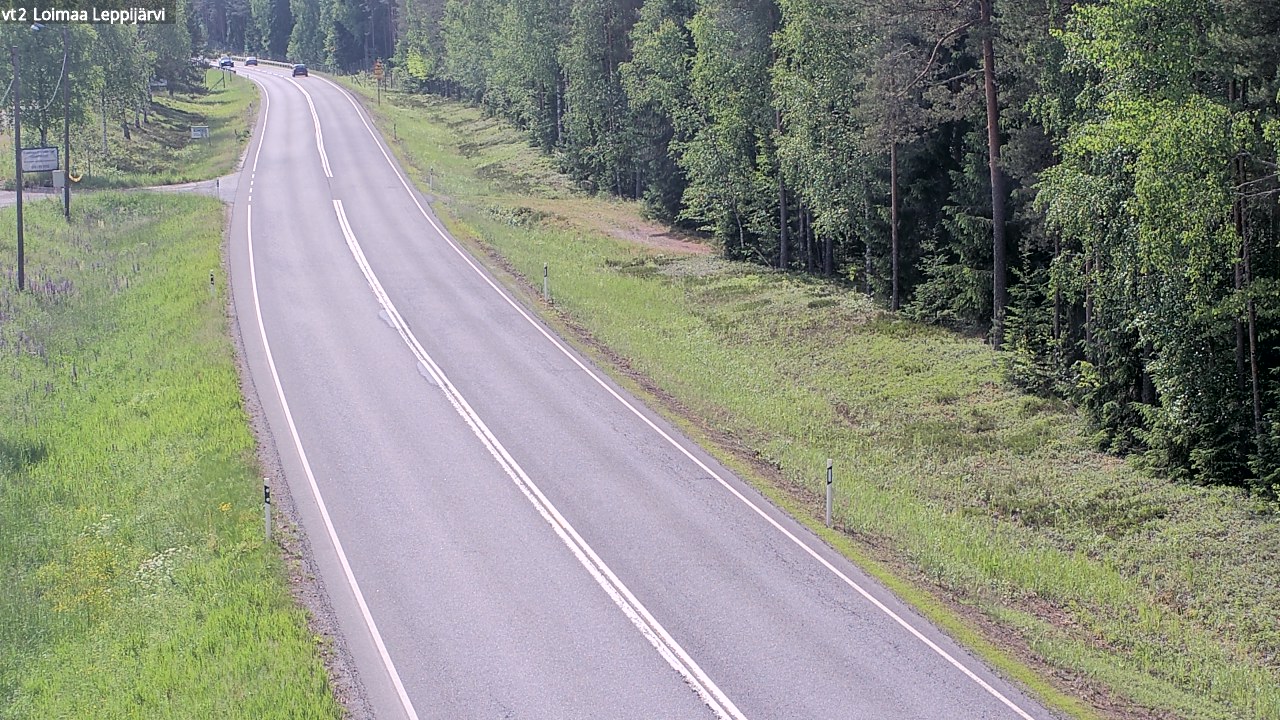 Kelikamerat Kuva Tie 2 Loimaa, Leppijärvi, Loimaa, Varsinais-Suomi