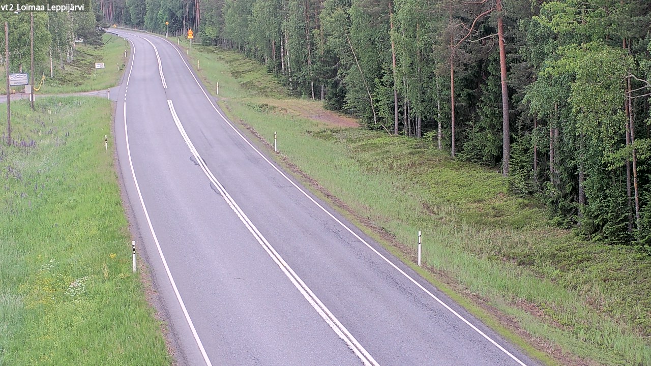Kelikamerat Kuva Tie 2 Loimaa, Leppijärvi, Loimaa, Varsinais-Suomi