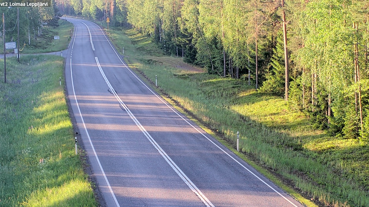 Weather Camera Image Väg 2 Loimaa, Leppijärvi, Loimaa, Varsinais-Suomi