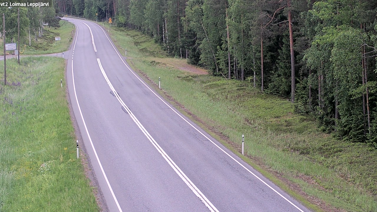 Kelikamerat Kuva Tie 2 Loimaa, Leppijärvi, Loimaa, Varsinais-Suomi