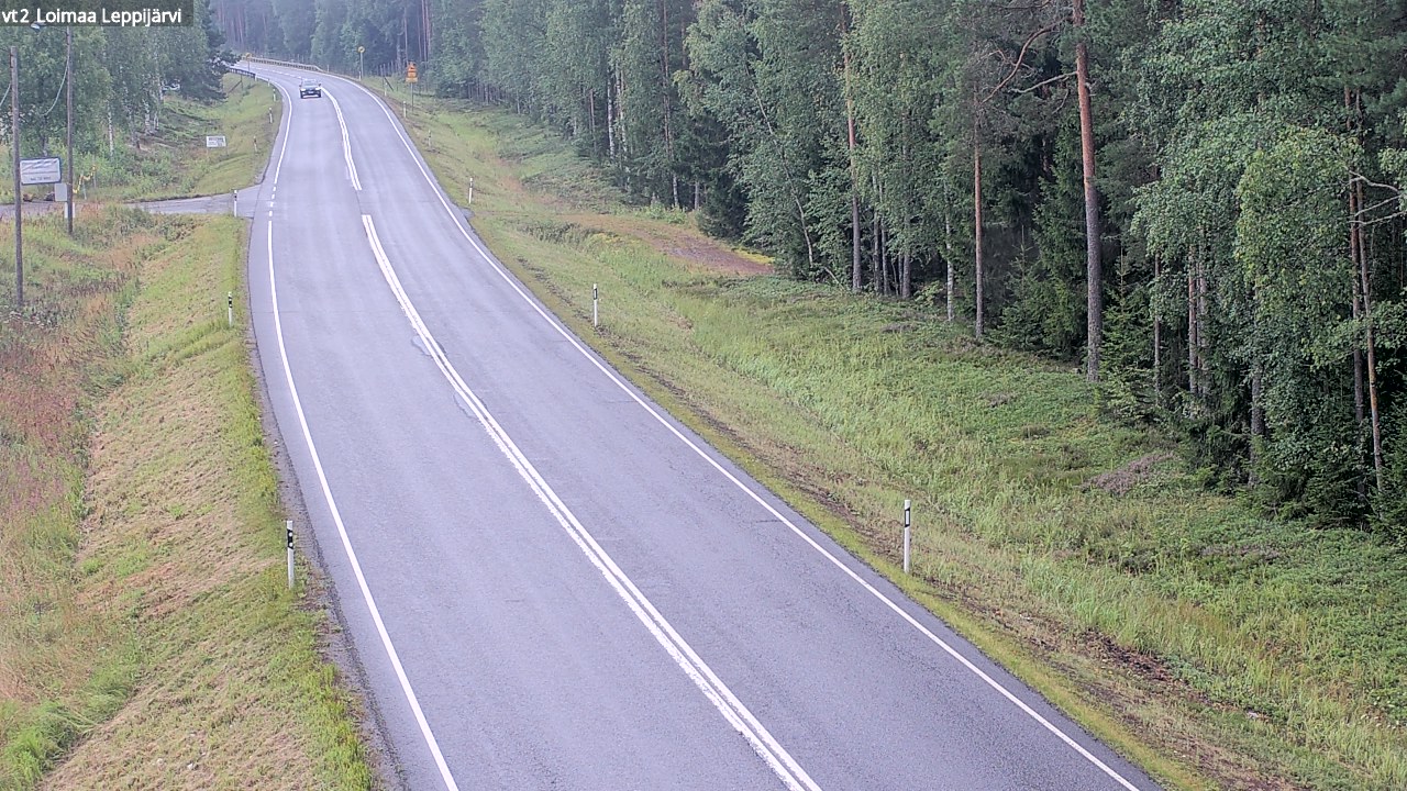 Kelikamerat Kuva Tie 2 Loimaa, Leppijärvi, Loimaa, Varsinais-Suomi