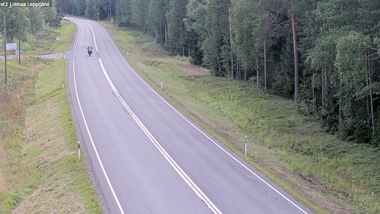 Weather Camera Image Väg 2 Loimaa, Leppijärvi, Loimaa, Varsinais-Suomi