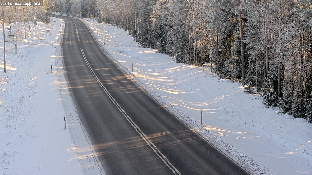 Weather Camera Image Väg 2 Loimaa, Leppijärvi, Loimaa, Varsinais-Suomi