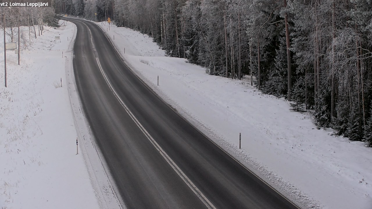 Weather Camera Image Väg 2 Loimaa, Leppijärvi, Loimaa, Varsinais-Suomi