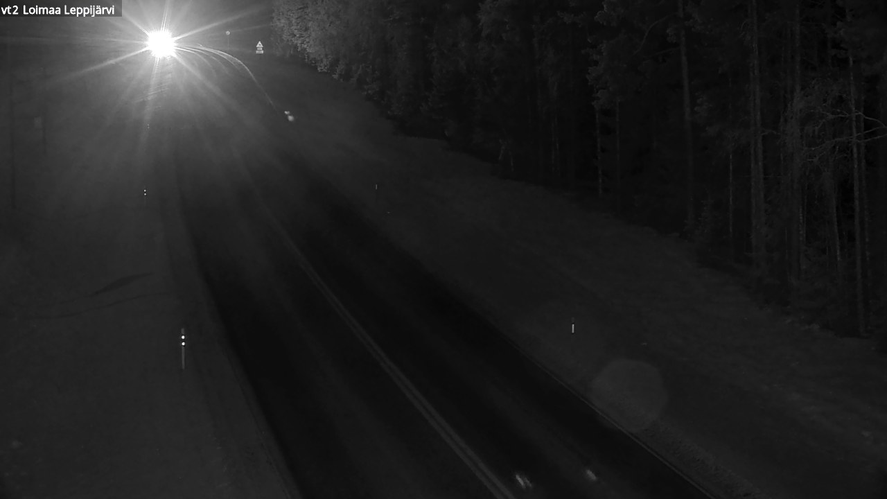 Weather Camera Image Väg 2 Loimaa, Leppijärvi, Loimaa, Varsinais-Suomi