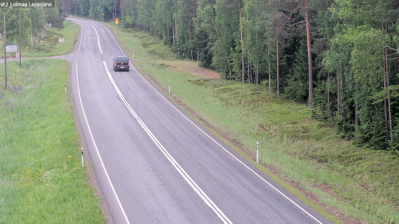 Kelikamerat Kuva Tie 2 Loimaa, Leppijärvi, Loimaa, Varsinais-Suomi