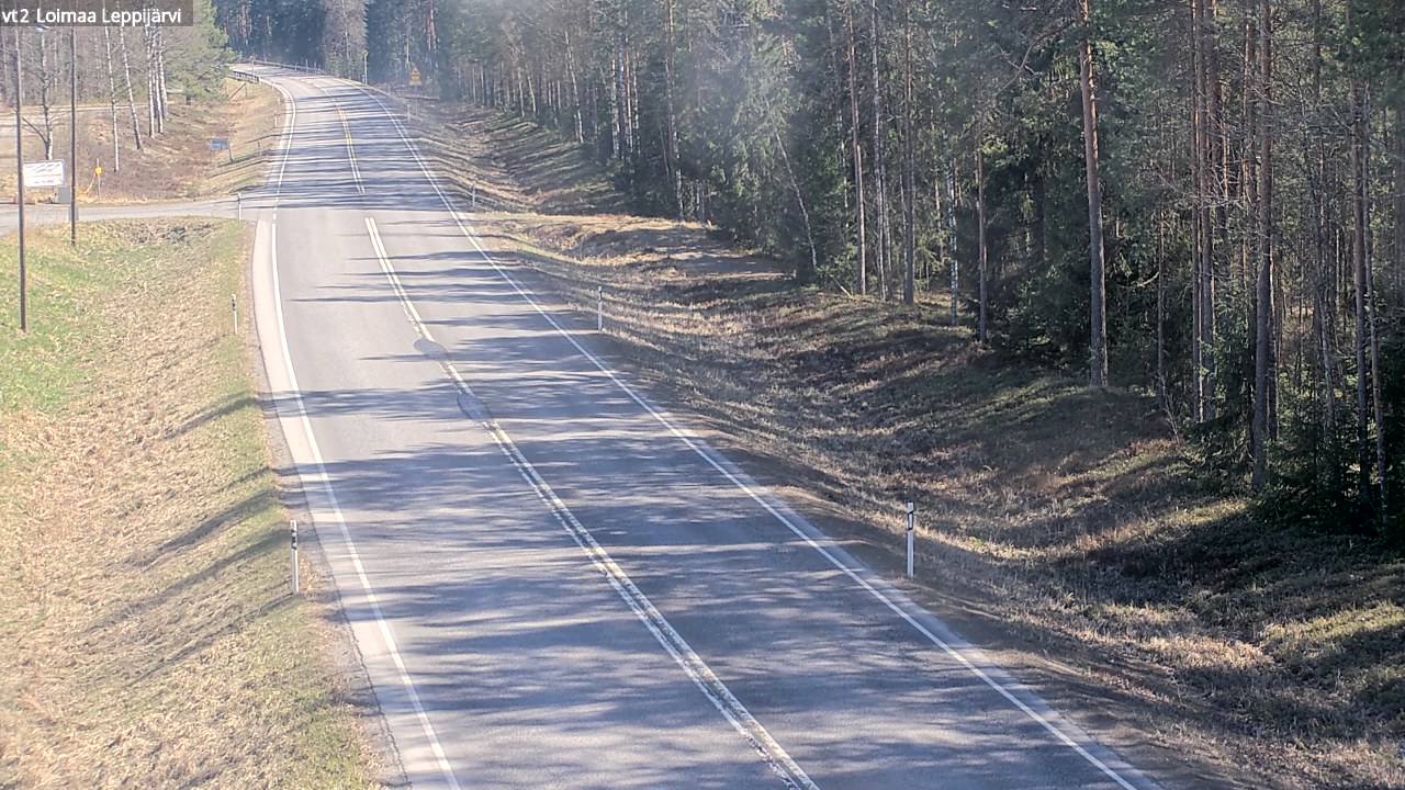 Kelikamerat Kuva Tie 2 Loimaa, Leppijärvi, Loimaa, Varsinais-Suomi