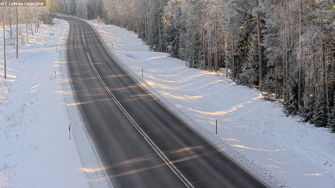 Weather Camera Image Väg 2 Loimaa, Leppijärvi, Loimaa, Varsinais-Suomi
