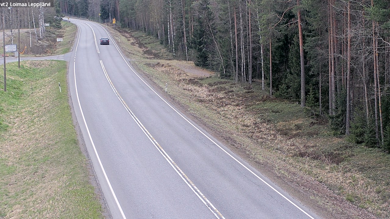 Kelikamerat Kuva Tie 2 Loimaa, Leppijärvi, Loimaa, Varsinais-Suomi