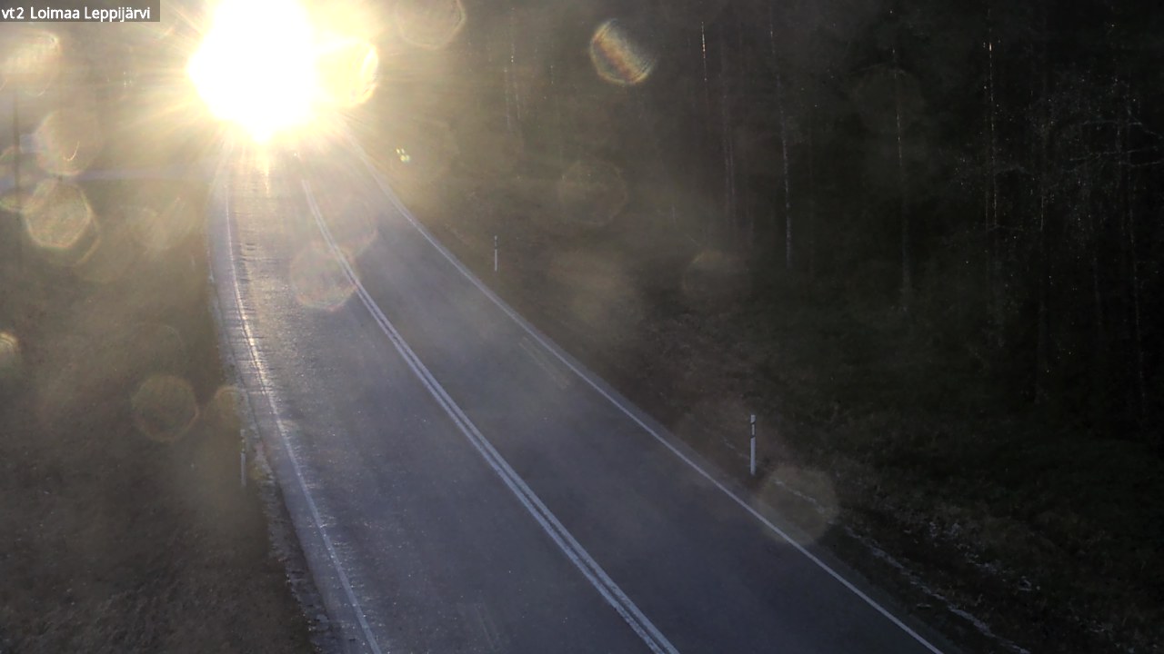 Weather Camera Image Väg 2 Loimaa, Leppijärvi, Loimaa, Varsinais-Suomi