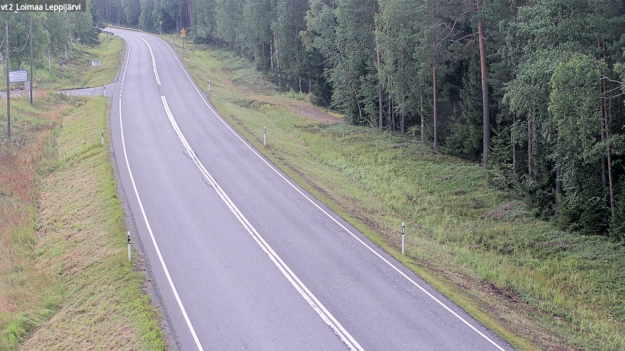 Weather Camera Image Road 2 Loimaa, Leppijärvi, Loimaa, Varsinais-Suomi