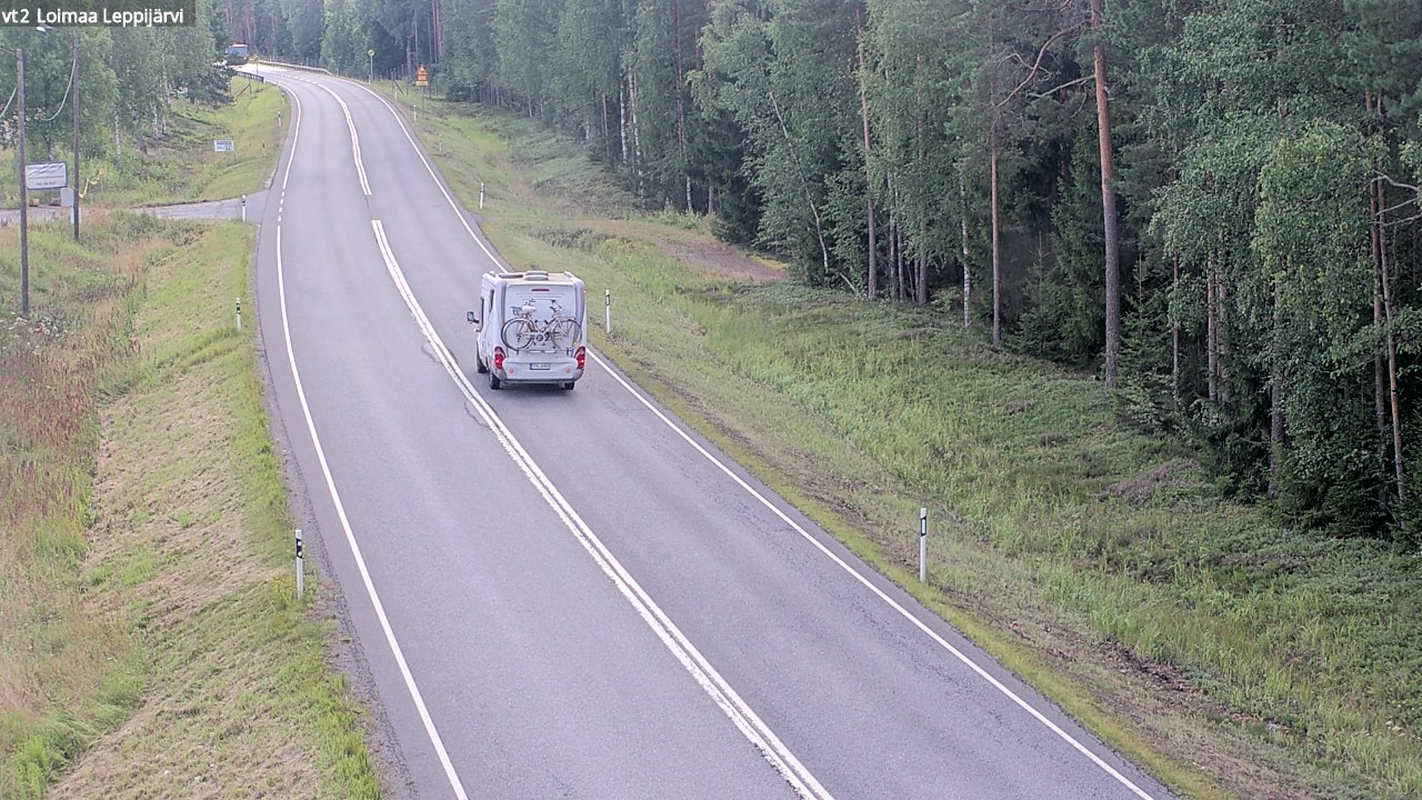 Kelikamerat Kuva Tie 2 Loimaa, Leppijärvi, Loimaa, Varsinais-Suomi