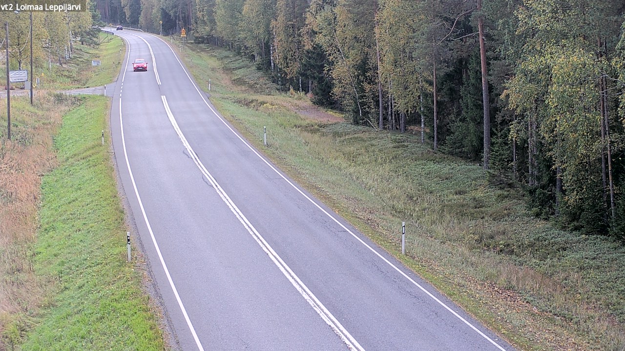 Kelikamerat Kuva Tie 2 Loimaa, Leppijärvi, Loimaa, Varsinais-Suomi