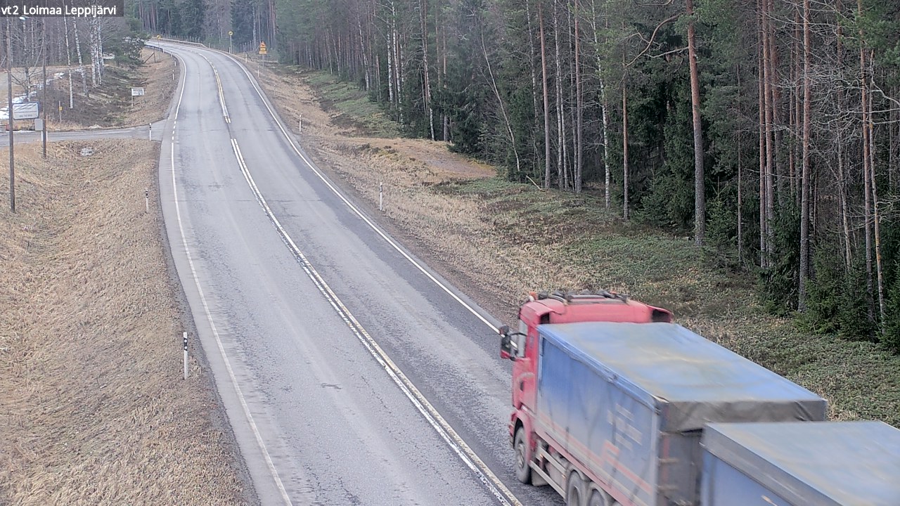 Kelikamerat Kuva Tie 2 Loimaa, Leppijärvi, Loimaa, Varsinais-Suomi