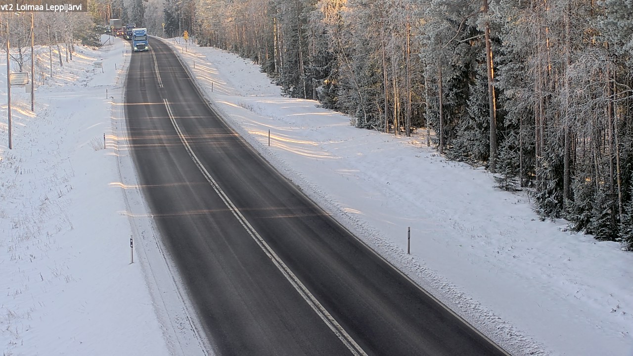 Weather Camera Image Väg 2 Loimaa, Leppijärvi, Loimaa, Varsinais-Suomi