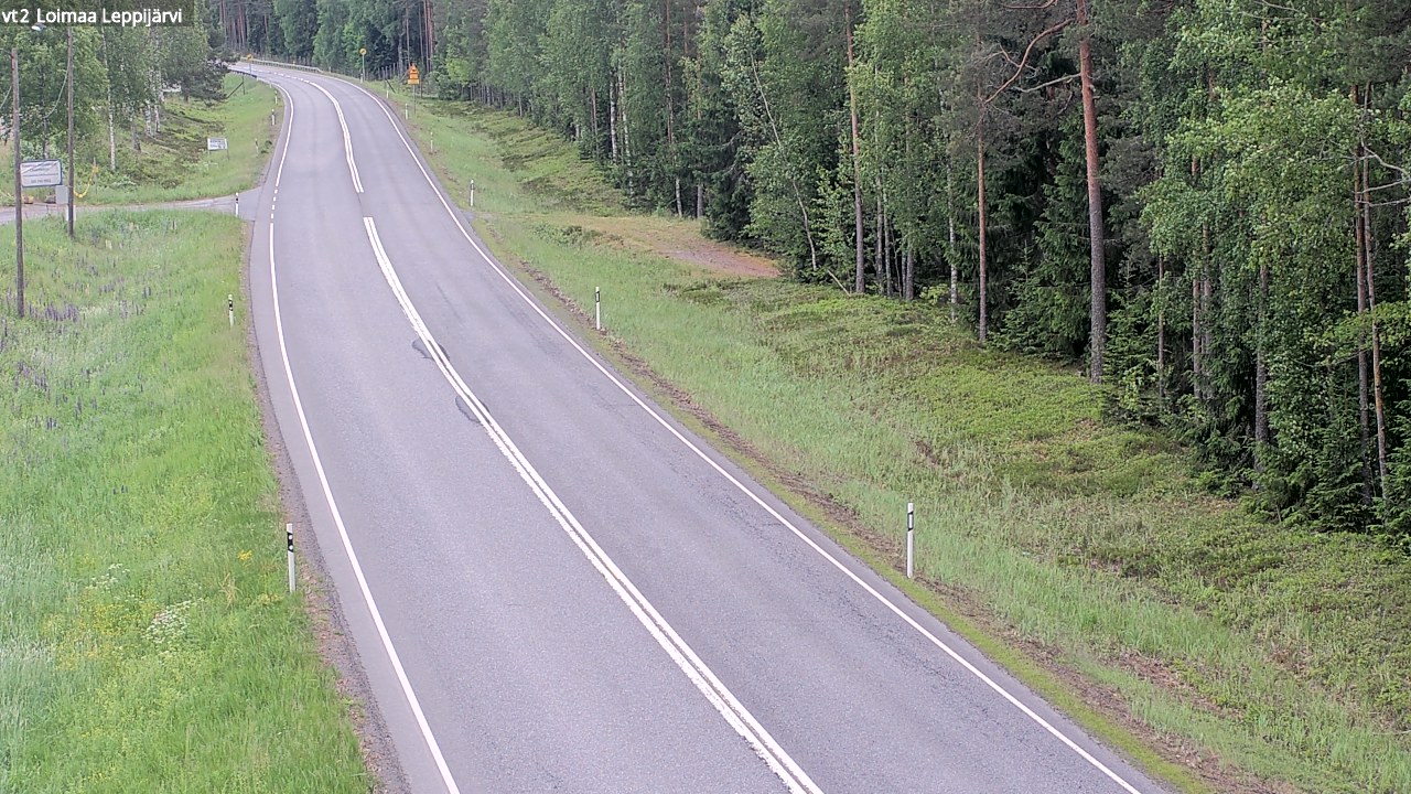 Kelikamerat Kuva Tie 2 Loimaa, Leppijärvi, Loimaa, Varsinais-Suomi