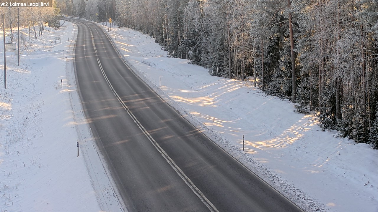 Weather Camera Image Road 2 Loimaa, Leppijärvi, Loimaa, Varsinais-Suomi