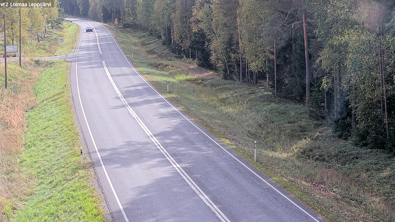 Kelikamerat Kuva Tie 2 Loimaa, Leppijärvi, Loimaa, Varsinais-Suomi