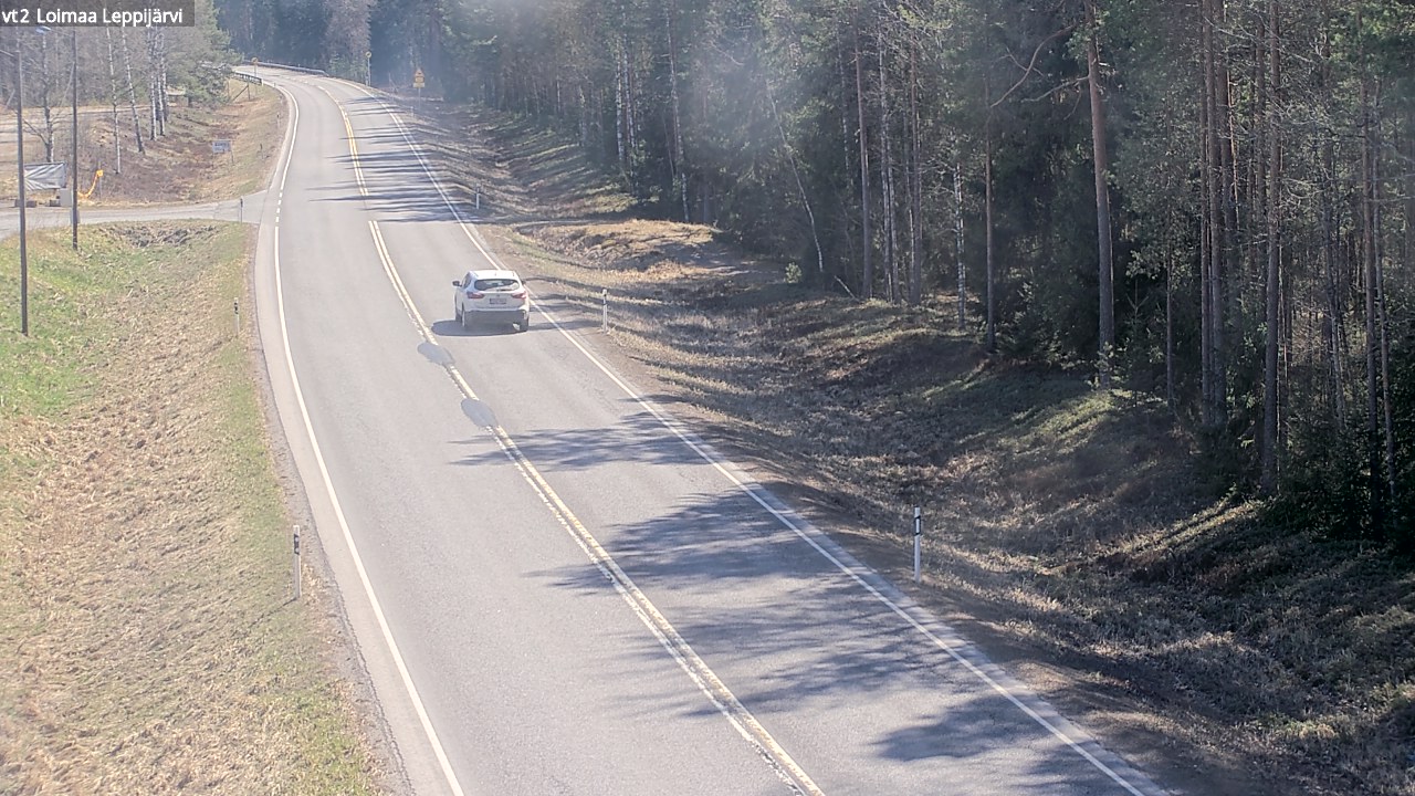 Kelikamerat Kuva Tie 2 Loimaa, Leppijärvi, Loimaa, Varsinais-Suomi