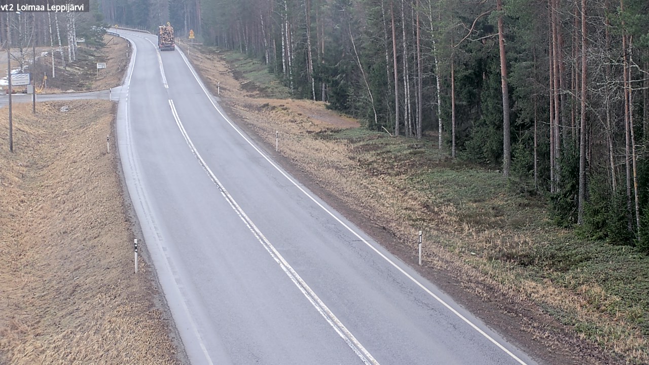 Weather Camera Image Road 2 Loimaa, Leppijärvi, Loimaa, Varsinais-Suomi