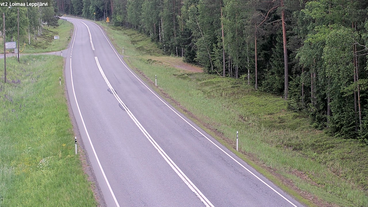Kelikamerat Kuva Tie 2 Loimaa, Leppijärvi, Loimaa, Varsinais-Suomi