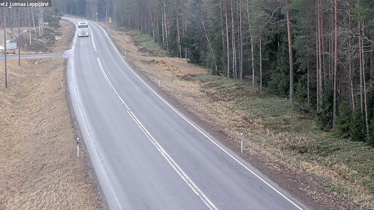 Weather Camera Image Road 2 Loimaa, Leppijärvi, Loimaa, Varsinais-Suomi