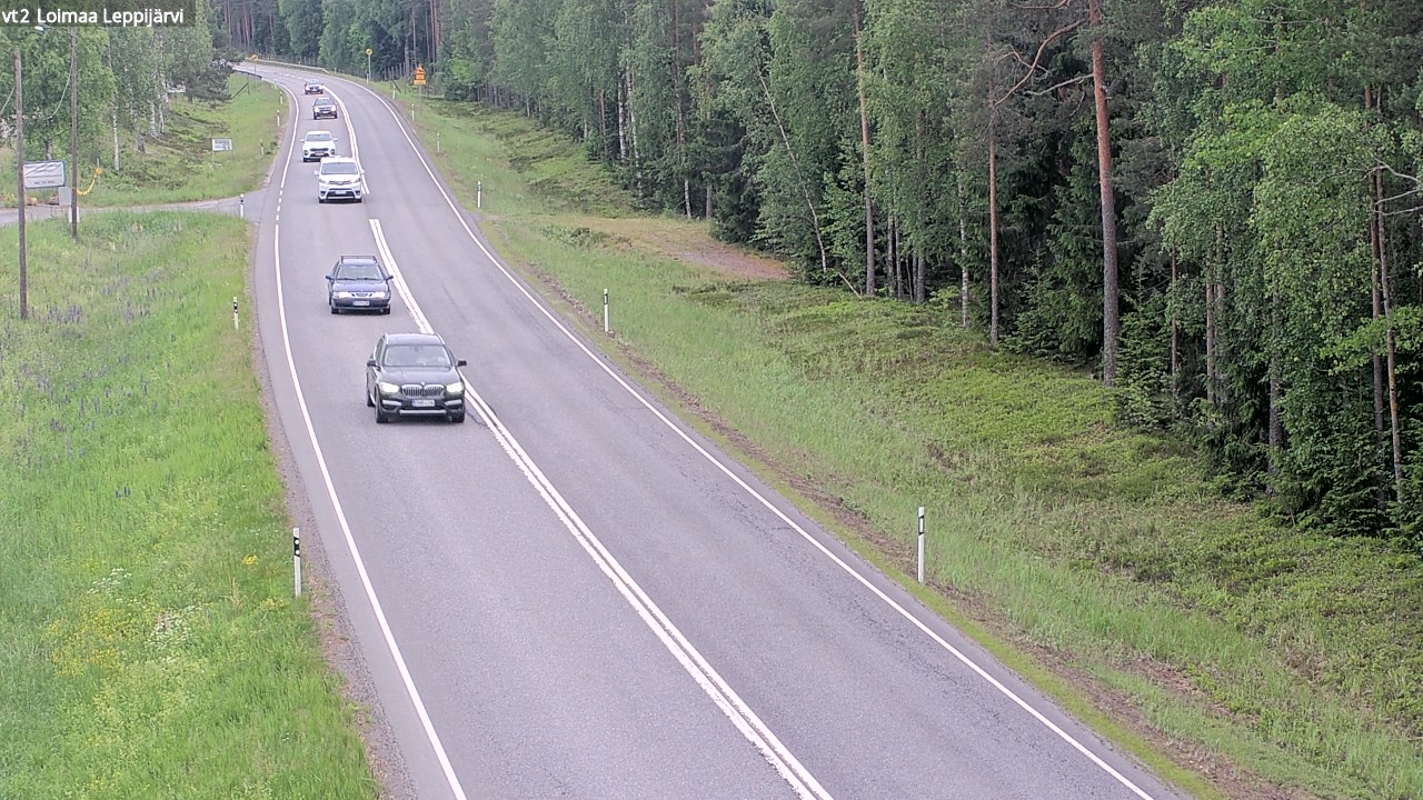 Weather Camera Image Väg 2 Loimaa, Leppijärvi, Loimaa, Varsinais-Suomi