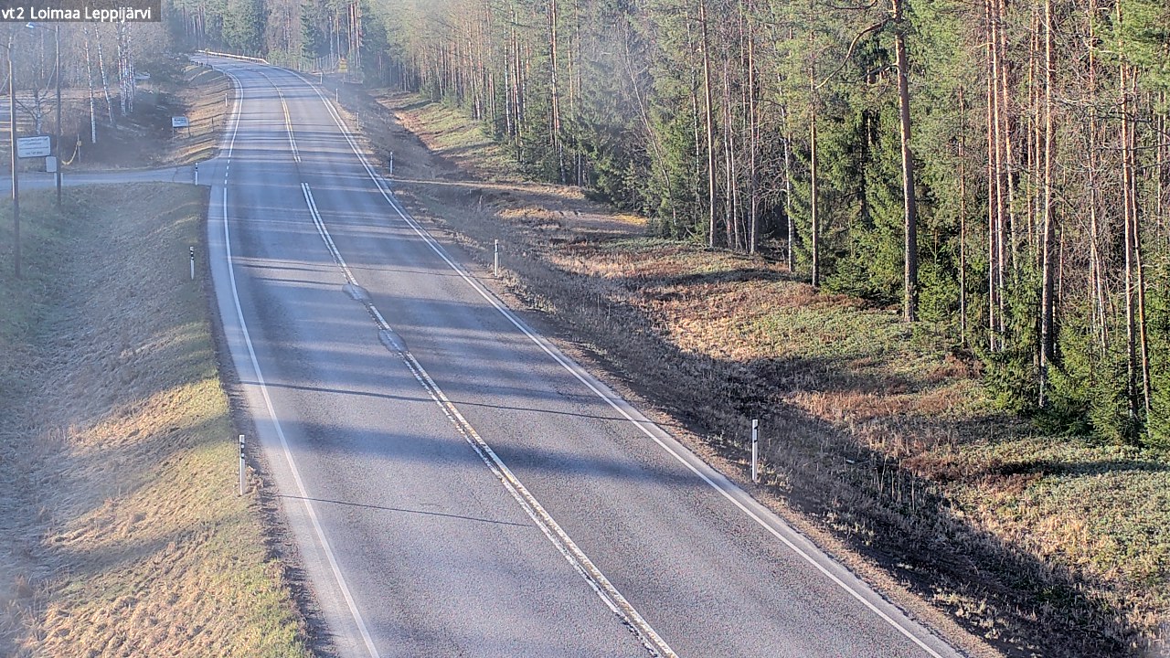 Kelikamerat Kuva Tie 2 Loimaa, Leppijärvi, Loimaa, Varsinais-Suomi