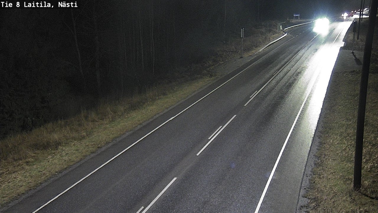 Weather Camera Image Väg 8 Letala, Nästi, Laitila, Varsinais-Suomi