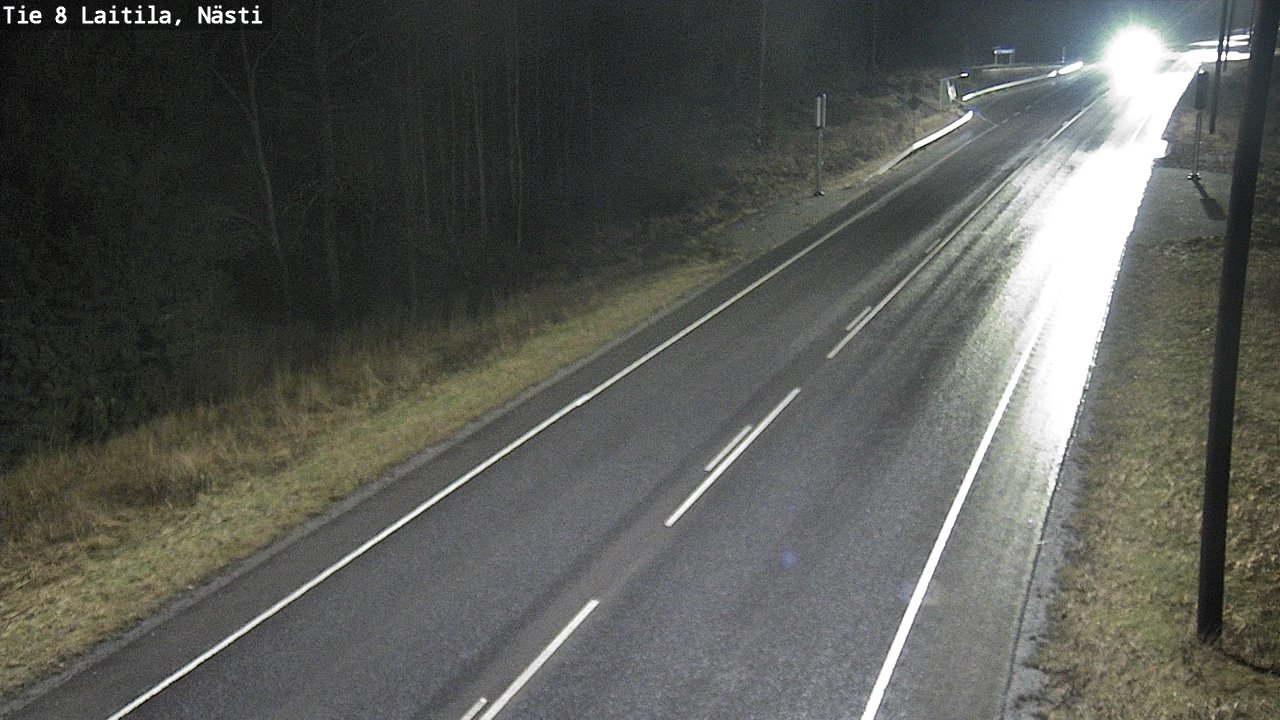 Weather Camera Image Väg 8 Letala, Nästi, Laitila, Varsinais-Suomi