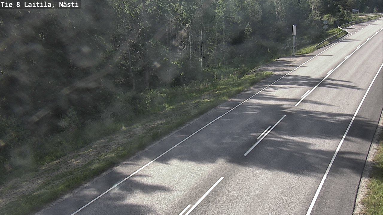 Weather Camera Image Väg 8  Letala, Nästi, Laitila, Varsinais-Suomi