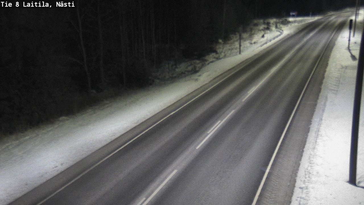 Weather Camera Image Road 8  Laitila, Nästi, Laitila, Varsinais-Suomi