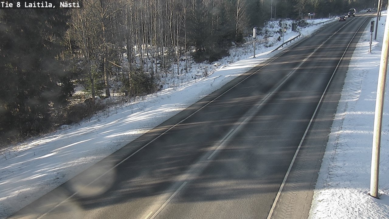 Weather Camera Image Road 8  Laitila, Nästi, Laitila, Varsinais-Suomi