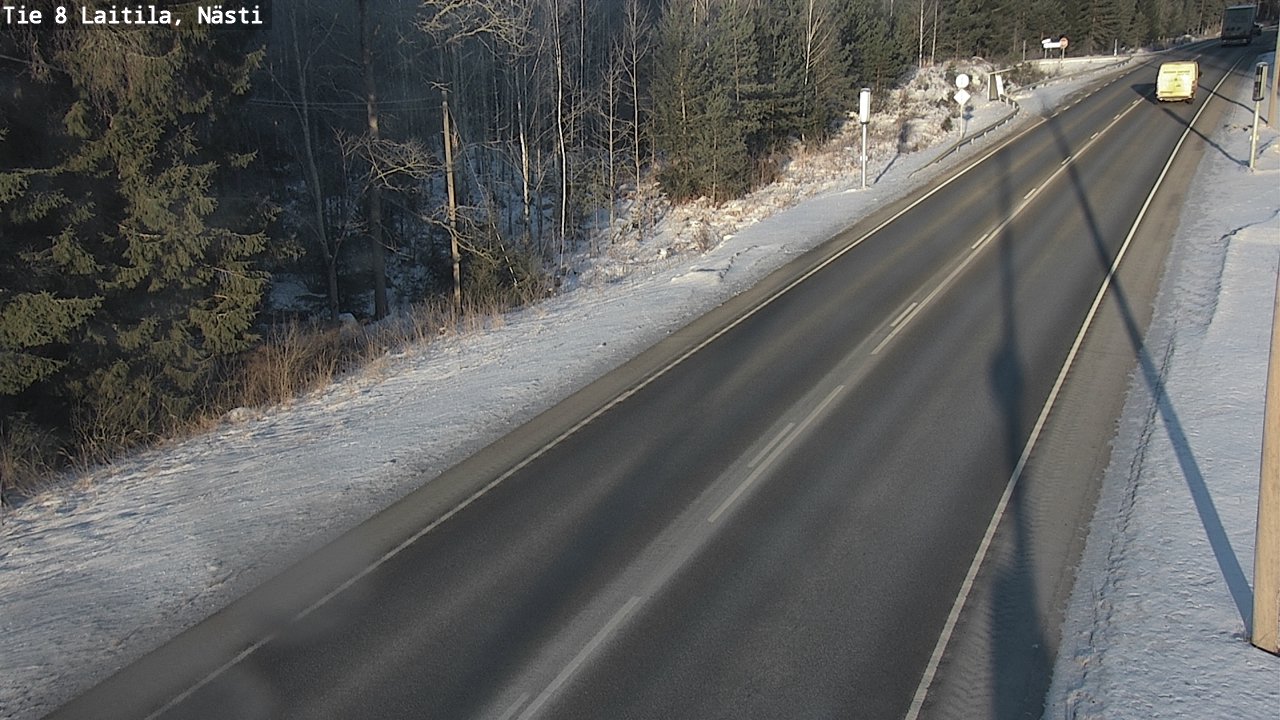 Weather Camera Image Road 8  Laitila, Nästi, Laitila, Varsinais-Suomi