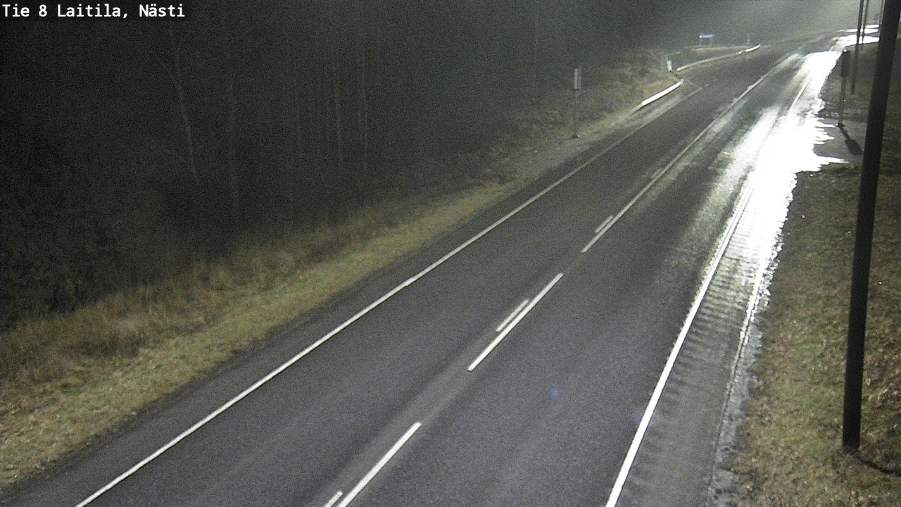 Weather Camera Image Road 8 Laitila, Nästi, Laitila, Varsinais-Suomi