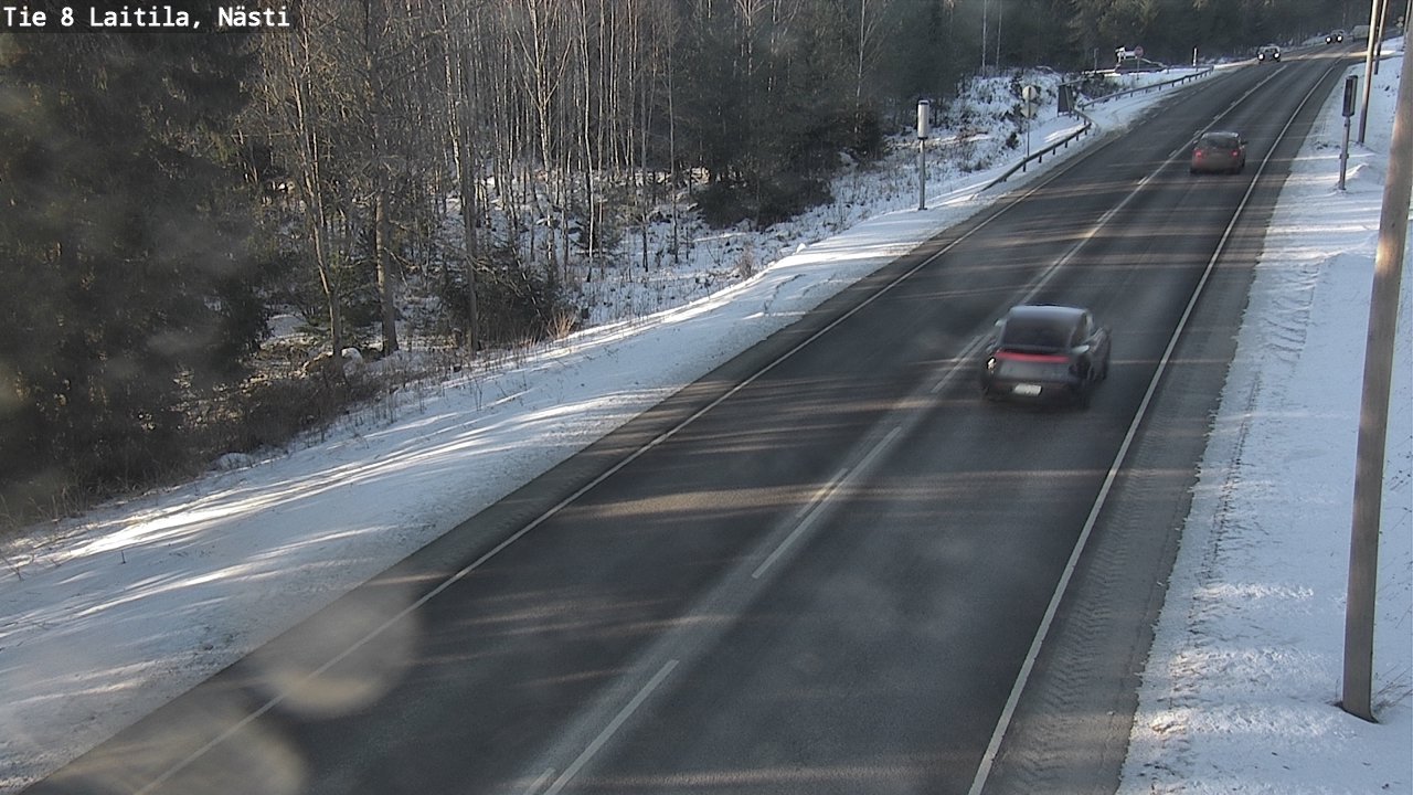 Weather Camera Image Road 8  Laitila, Nästi, Laitila, Varsinais-Suomi