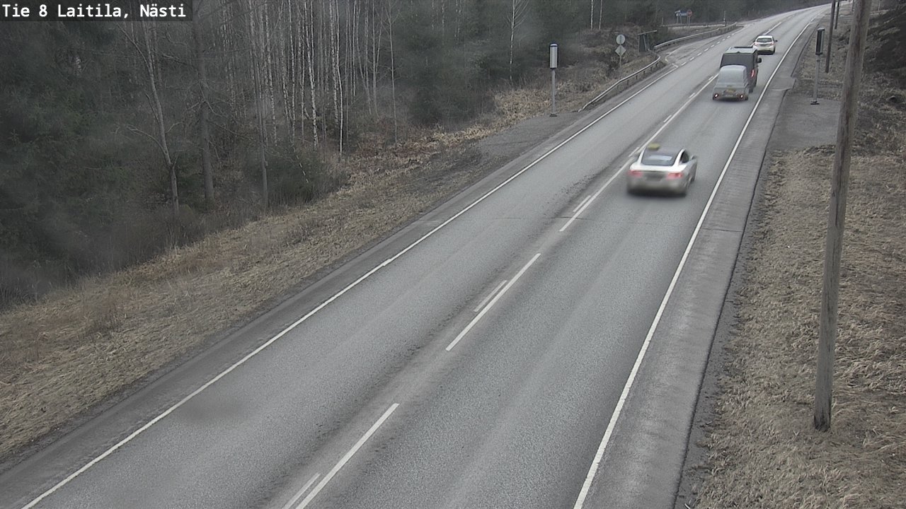 Weather Camera Image Road 8  Laitila, Nästi, Laitila, Varsinais-Suomi