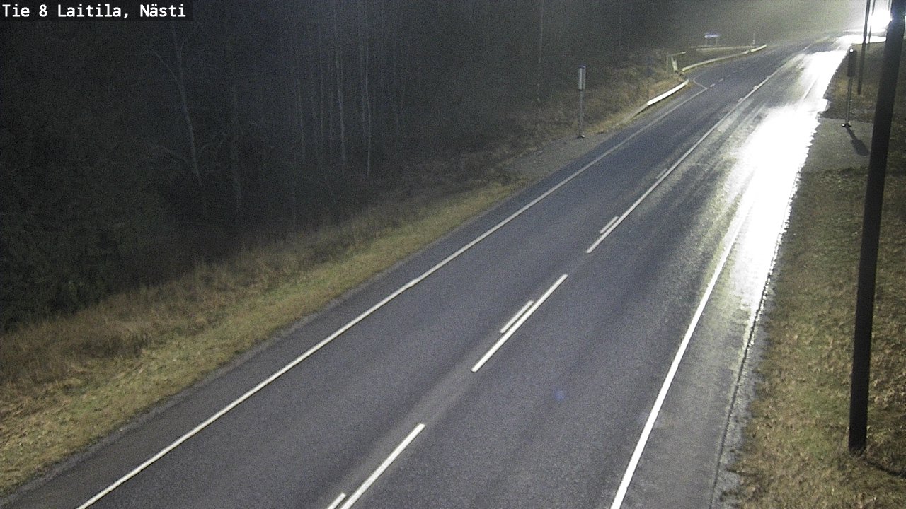 Weather Camera Image Väg 8 Letala, Nästi, Laitila, Varsinais-Suomi