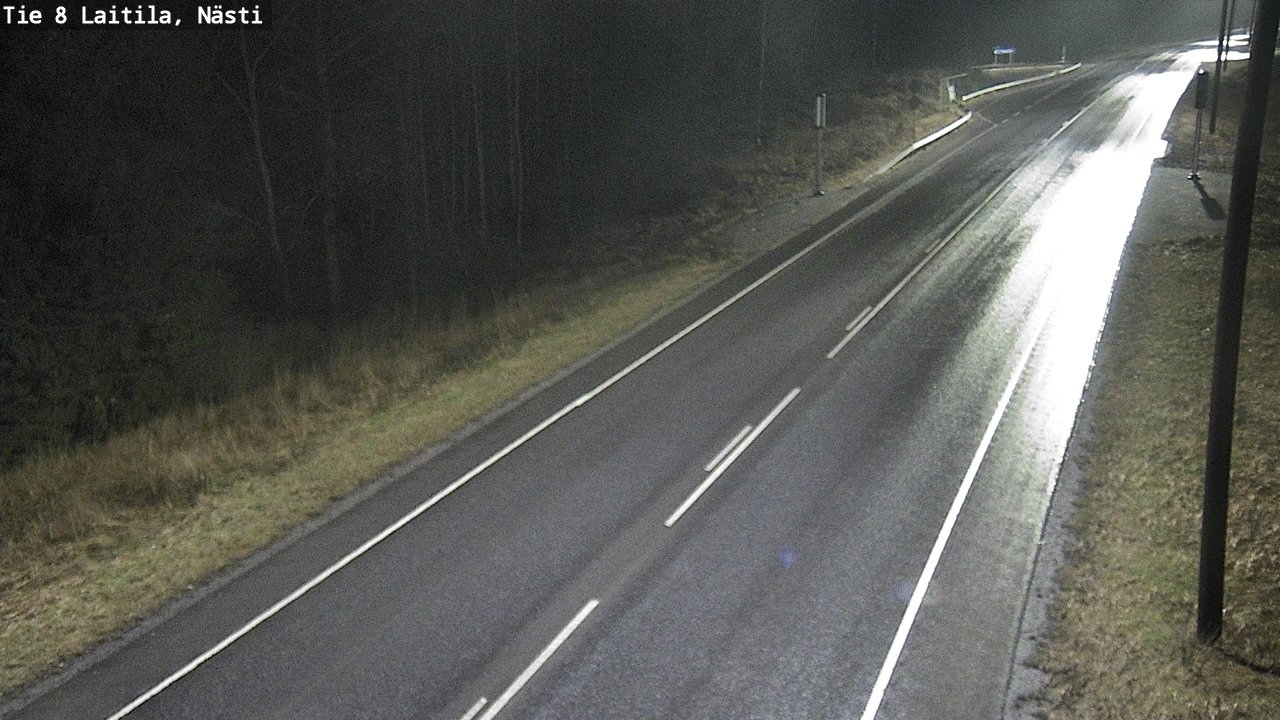 Weather Camera Image Väg 8 Letala, Nästi, Laitila, Varsinais-Suomi