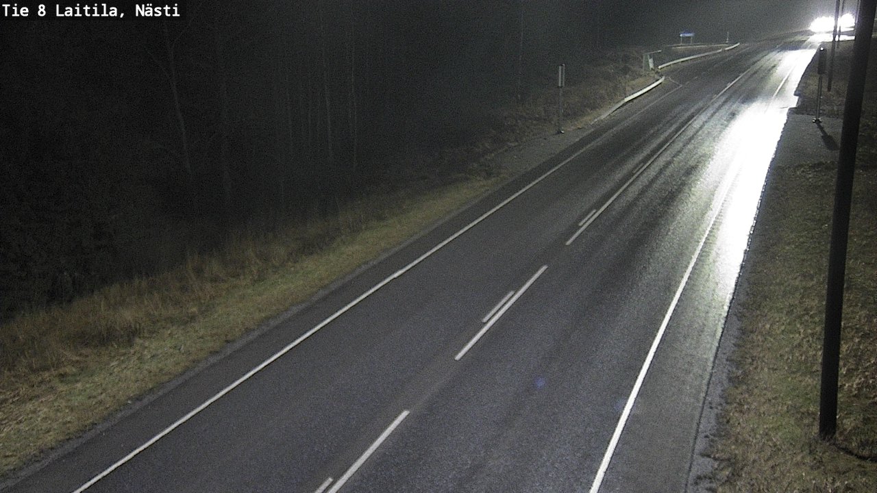 Weather Camera Image Väg 8 Letala, Nästi, Laitila, Varsinais-Suomi