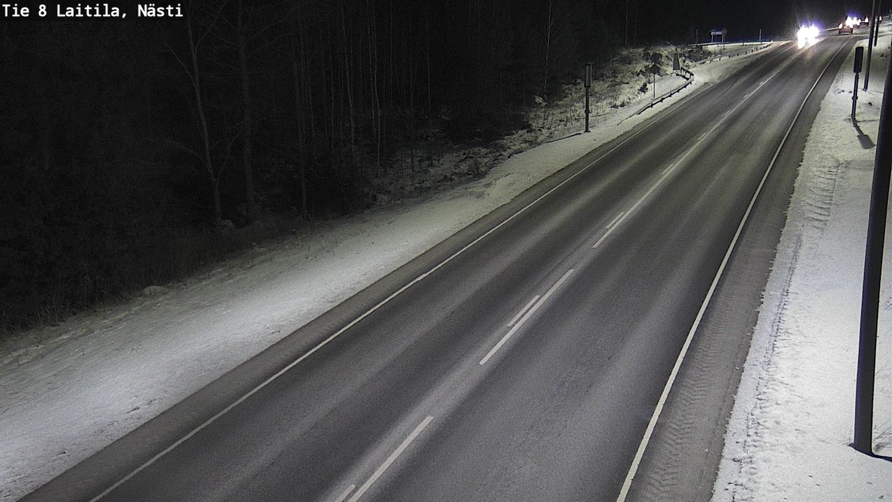 Weather Camera Image Road 8  Laitila, Nästi, Laitila, Varsinais-Suomi