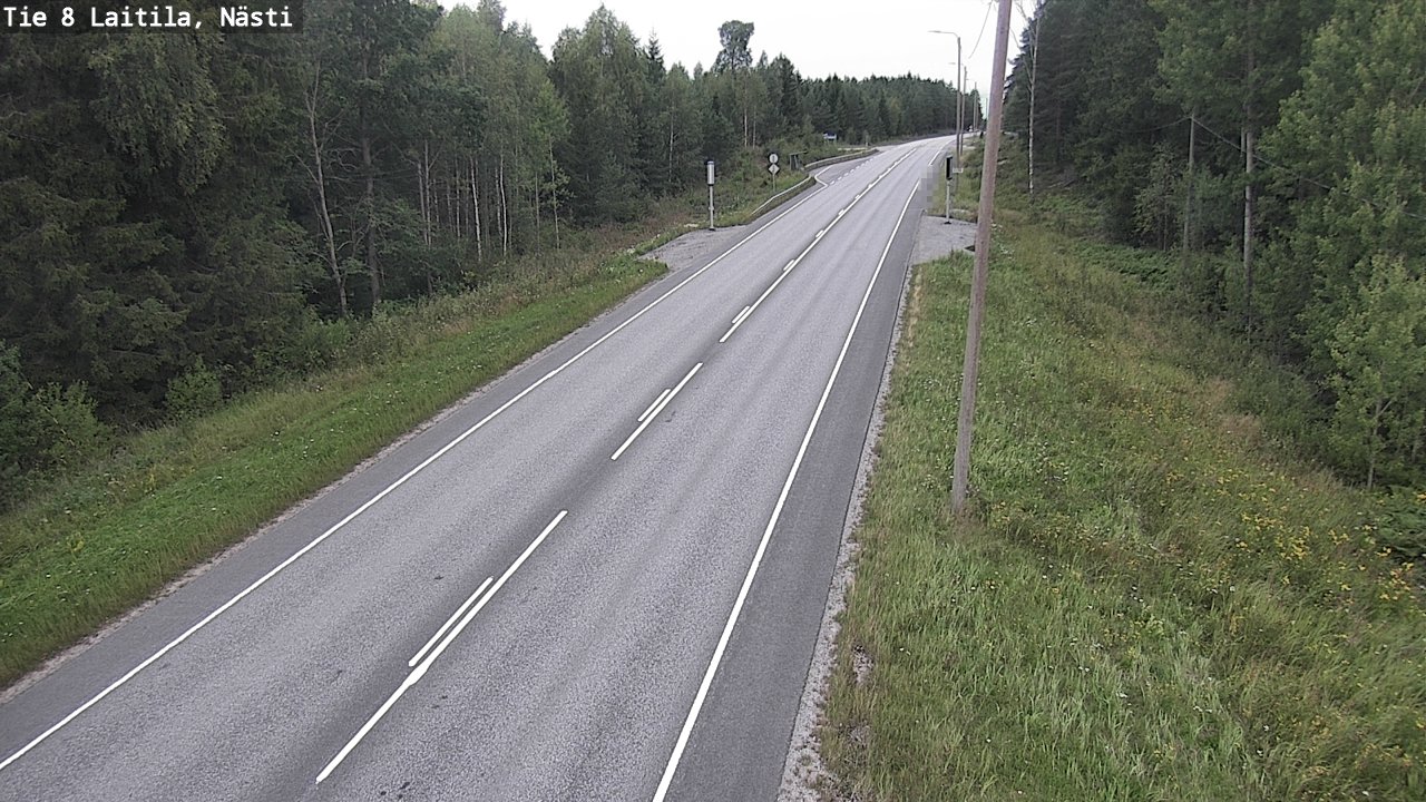 Weather Camera Image Road 8  Laitila, Nästi, Laitila, Varsinais-Suomi