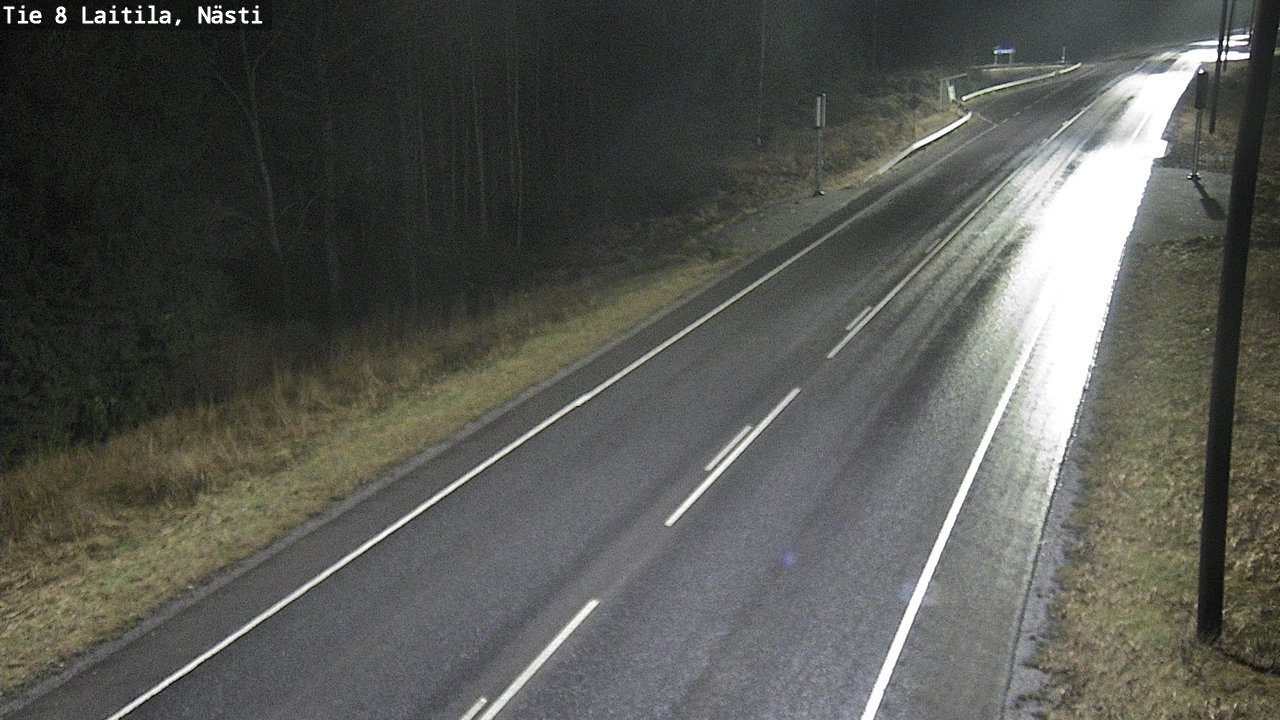 Weather Camera Image Väg 8 Letala, Nästi, Laitila, Varsinais-Suomi