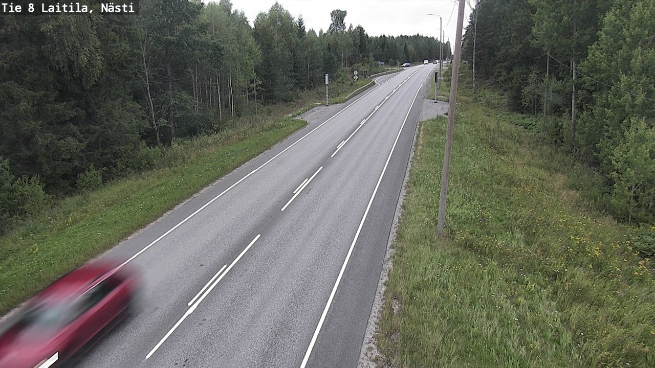 Weather Camera Image Road 8  Laitila, Nästi, Laitila, Varsinais-Suomi