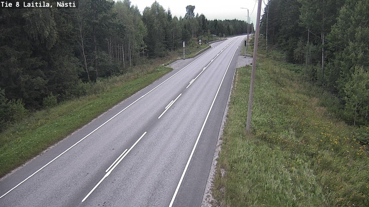 Weather Camera Image Road 8  Laitila, Nästi, Laitila, Varsinais-Suomi