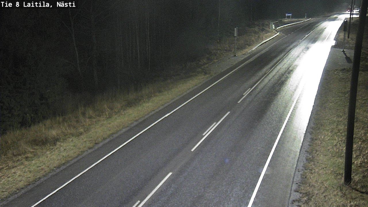Weather Camera Image Road 8 Laitila, Nästi, Laitila, Varsinais-Suomi
