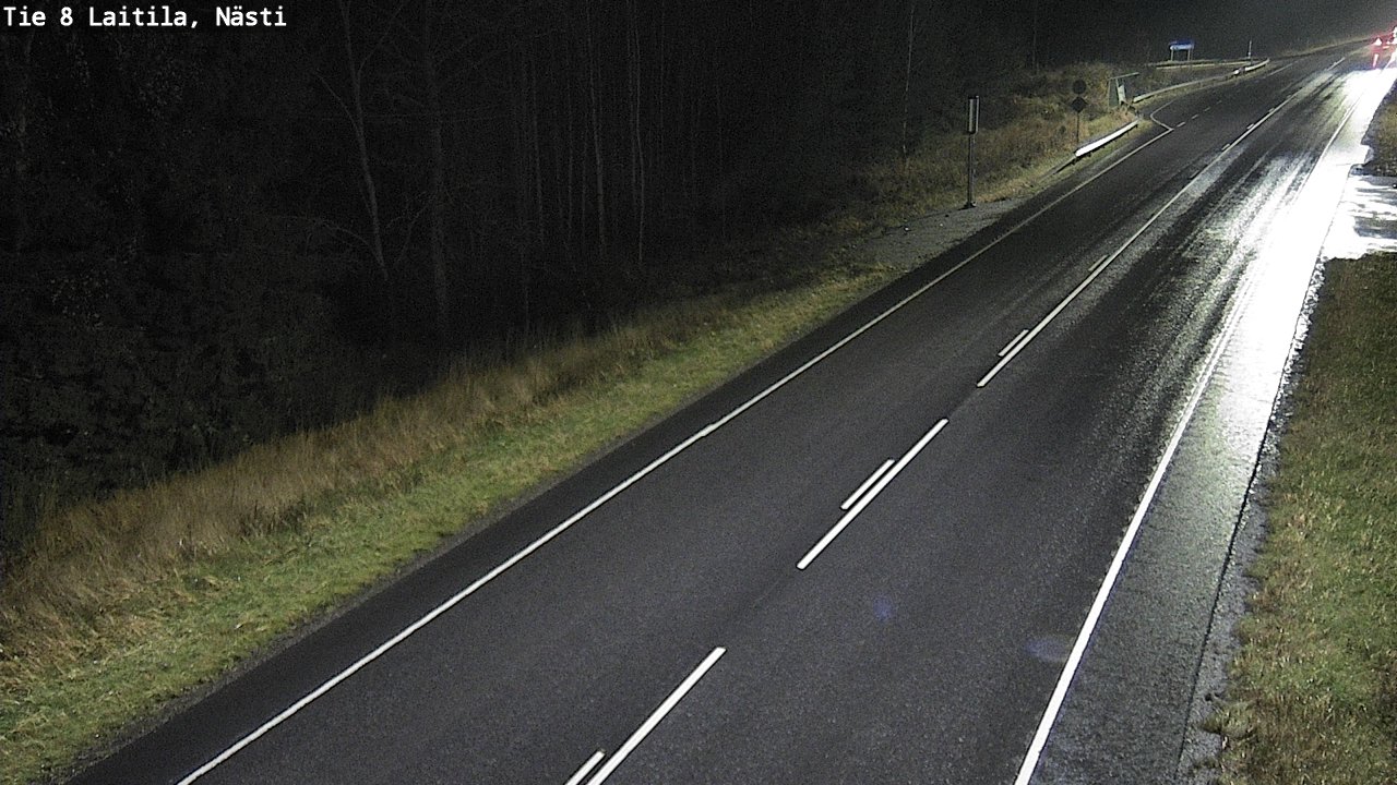 Weather Camera Image Road 8  Laitila, Nästi, Laitila, Varsinais-Suomi